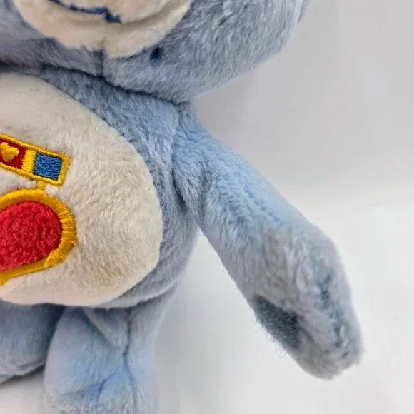 Care Bears Cuddle Pairs Cheer Bear And Loyal Heart Dog Plush 7” Vintage Read - Picture 6 of 14